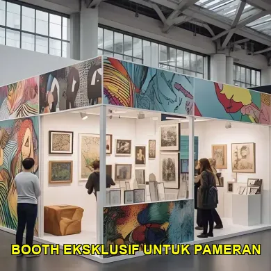 booth eksklusif untuk pameran